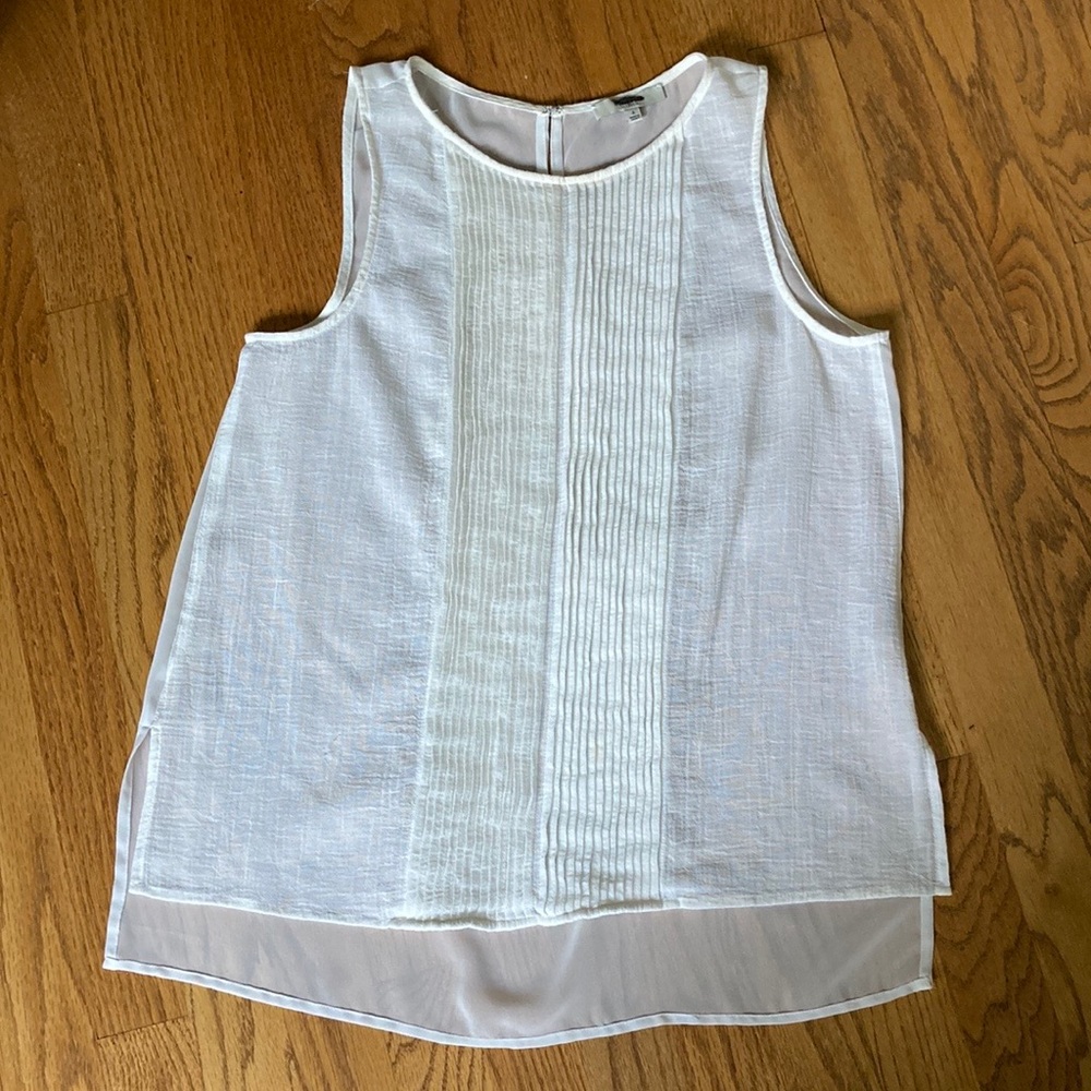 Madewell SeaGauze Pleated Top